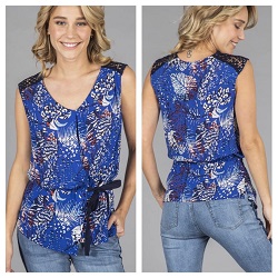 blue sleeveless ss21